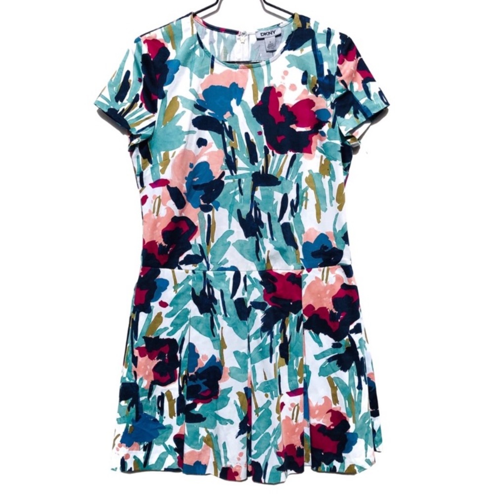 DKNY Watercolor Dress